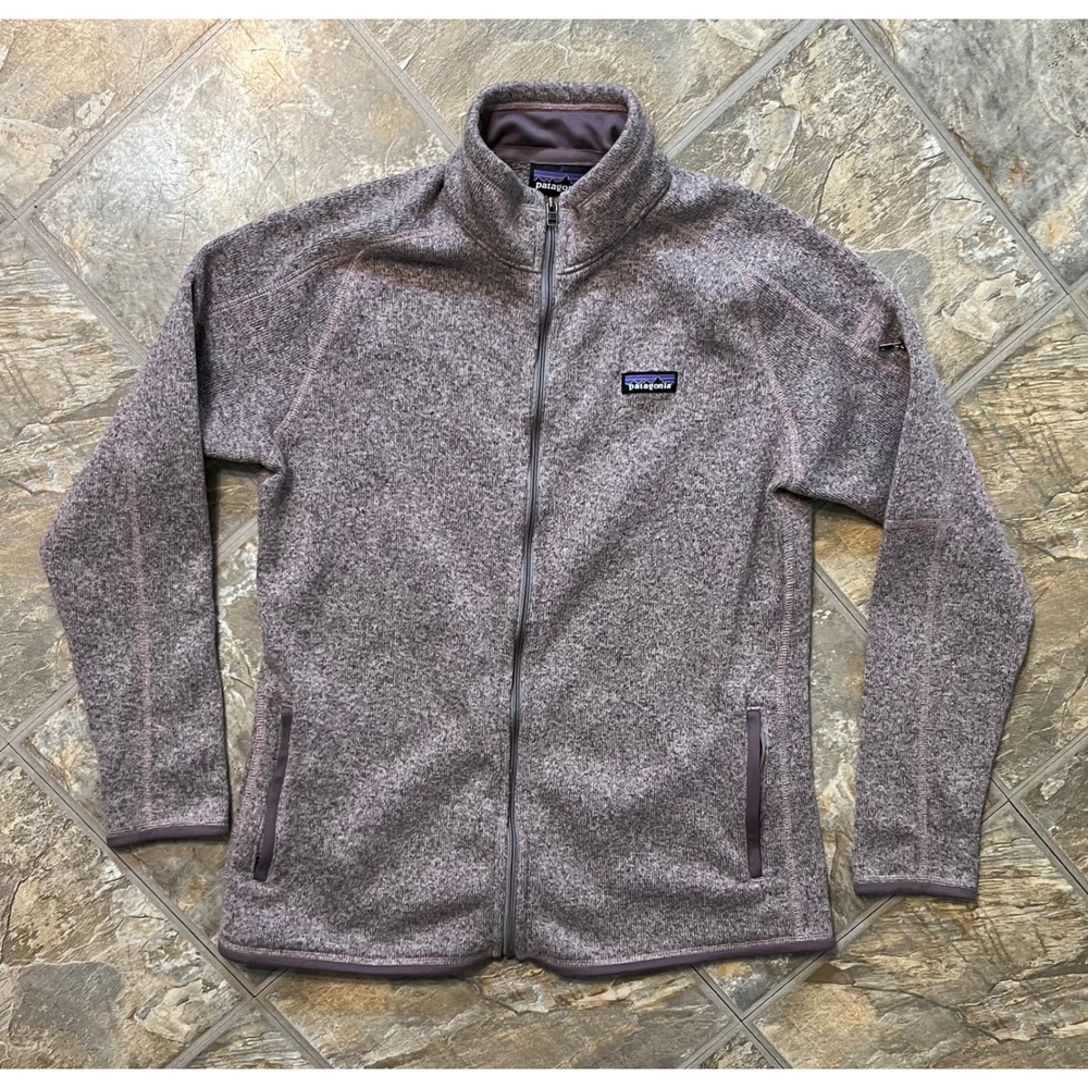 Patagonia Better Sweater Jacket Womens XL Purple Full Zip Fleece